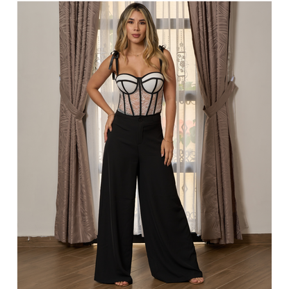 PANTALÓN ÁNGELES. TONO NEGRO