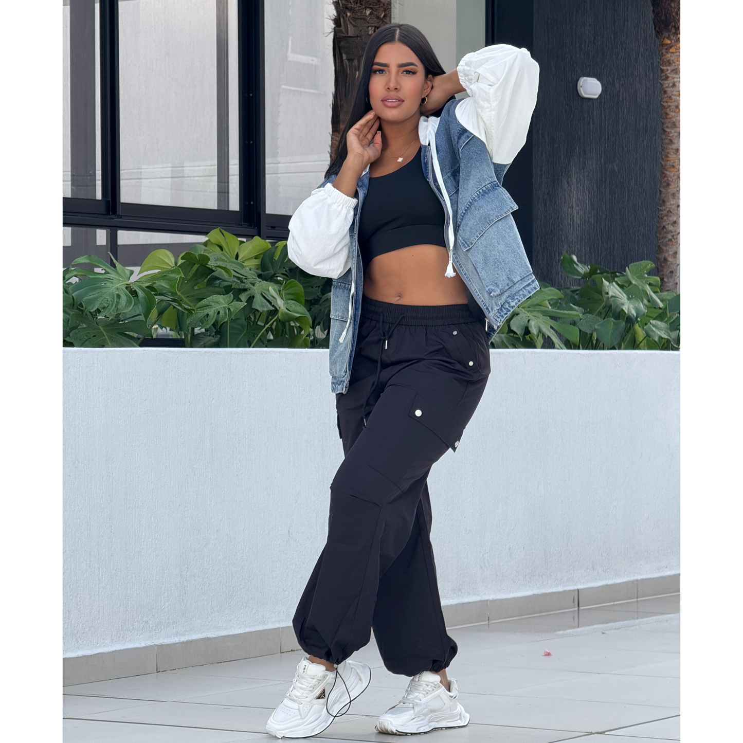 PANTALÓN MELBOURNE. TONO NEGRO