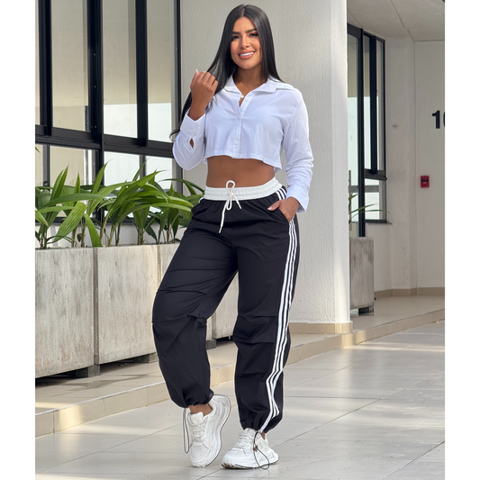 PANTALÓN TOKIO. TONO NEGRO