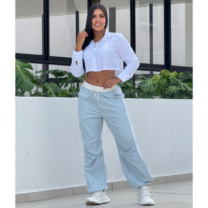 PANTALÓN TOKIO. AZUL BABY