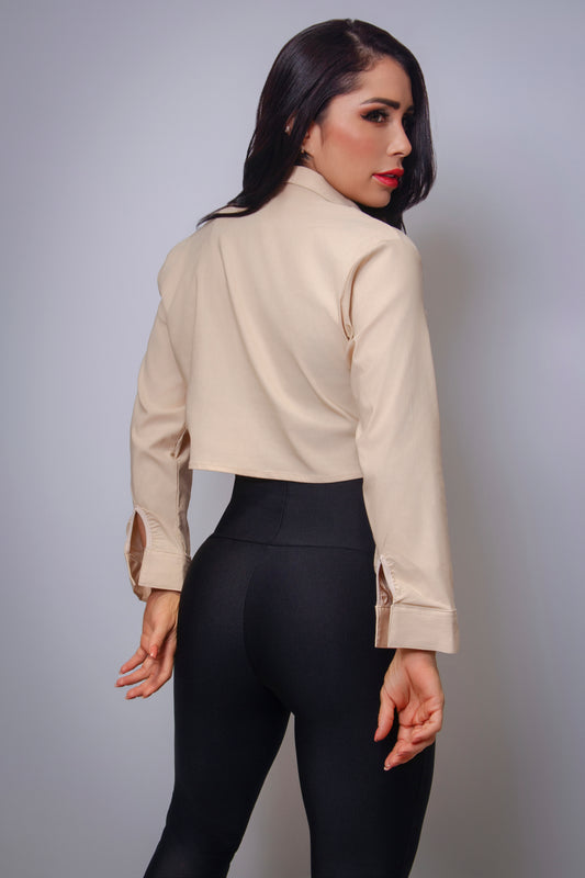 CAMISERA SÍDNEY. TONO BEIGE