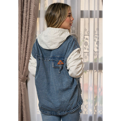 CHAQUETA BOSTON. TONO AZUL.