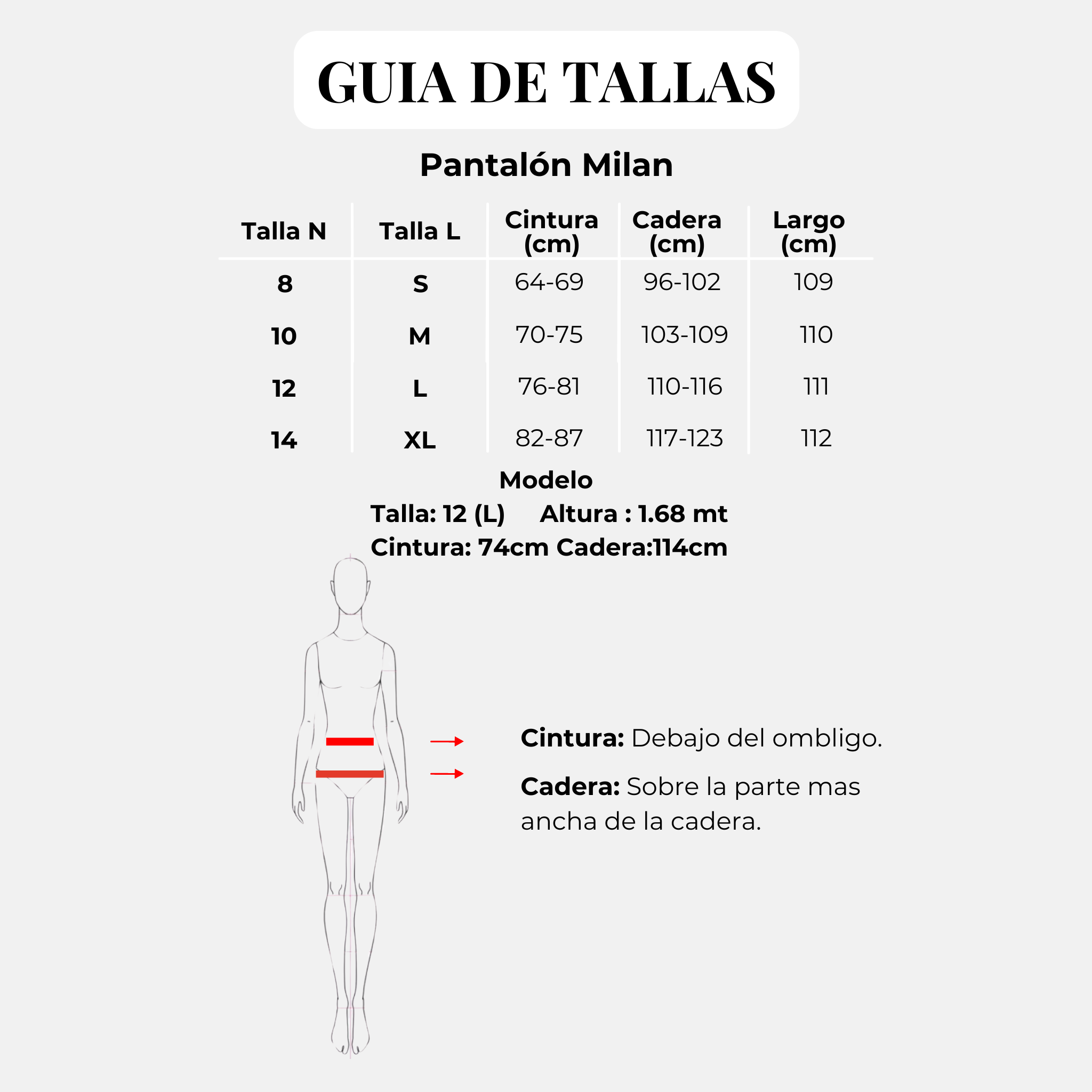 PANTALÓN MILÁN. TONO NEGRO.