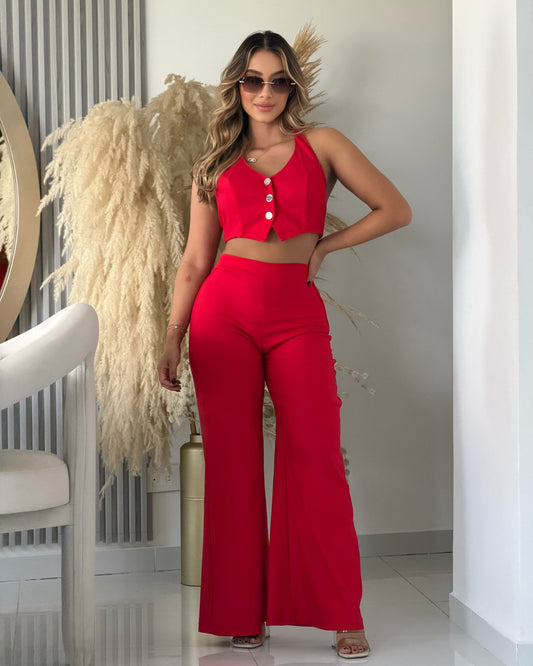 SET PARIS, TONO ROJO