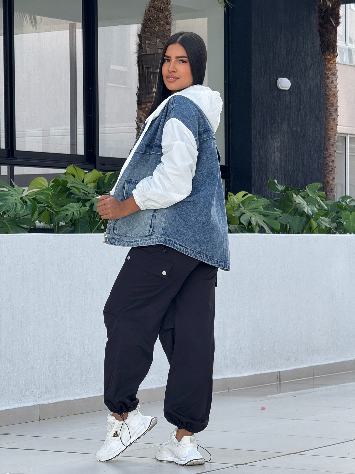 CHAQUETA BOSTON. TONO AZUL