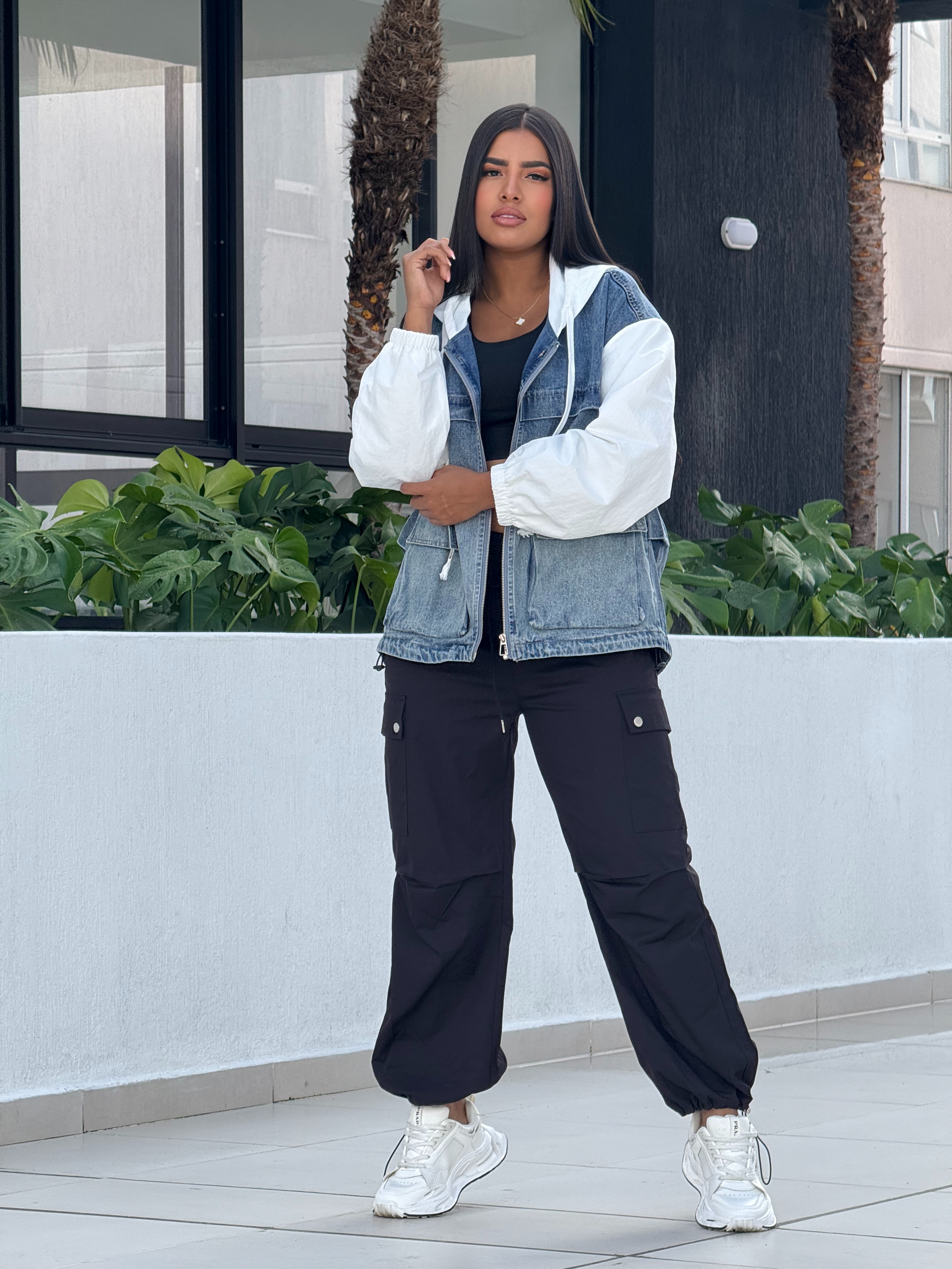 CHAQUETA BOSTON. TONO AZUL